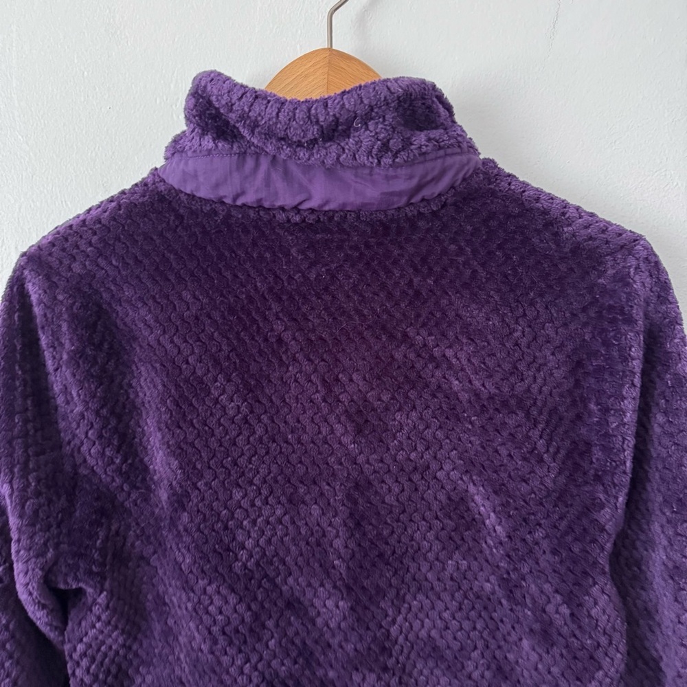 Eddie Bauer Everett Waffle Texture Snap Neck Dark… - image 4